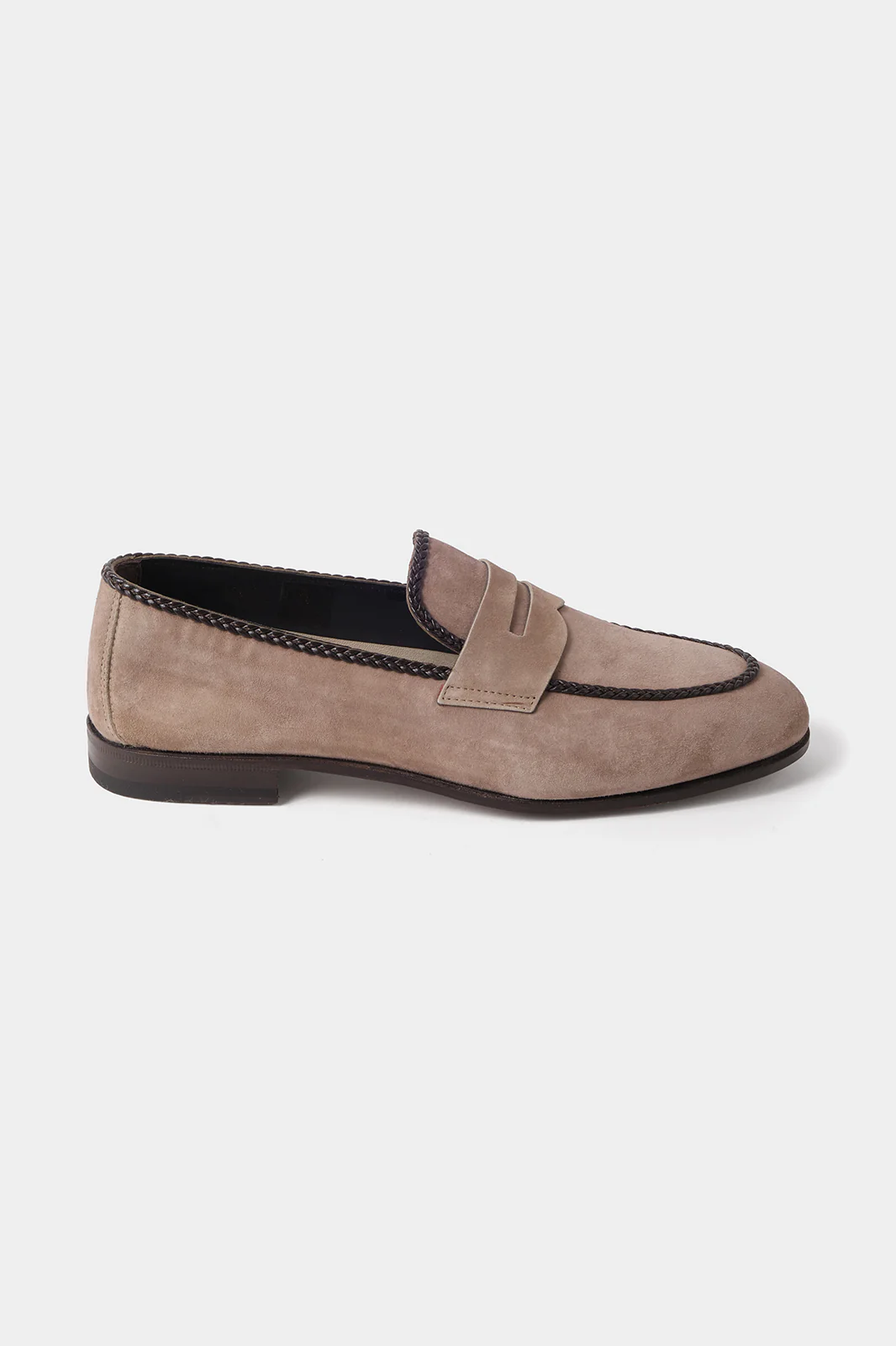 Mocassins en daim - Taupe - Image 4