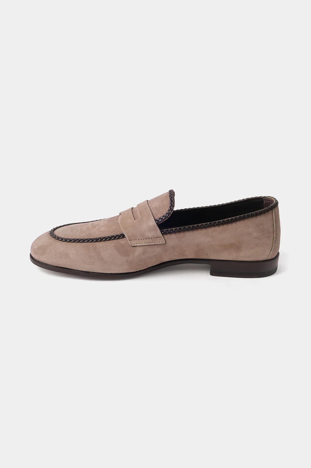 Mocassins en daim - Taupe - Image 5
