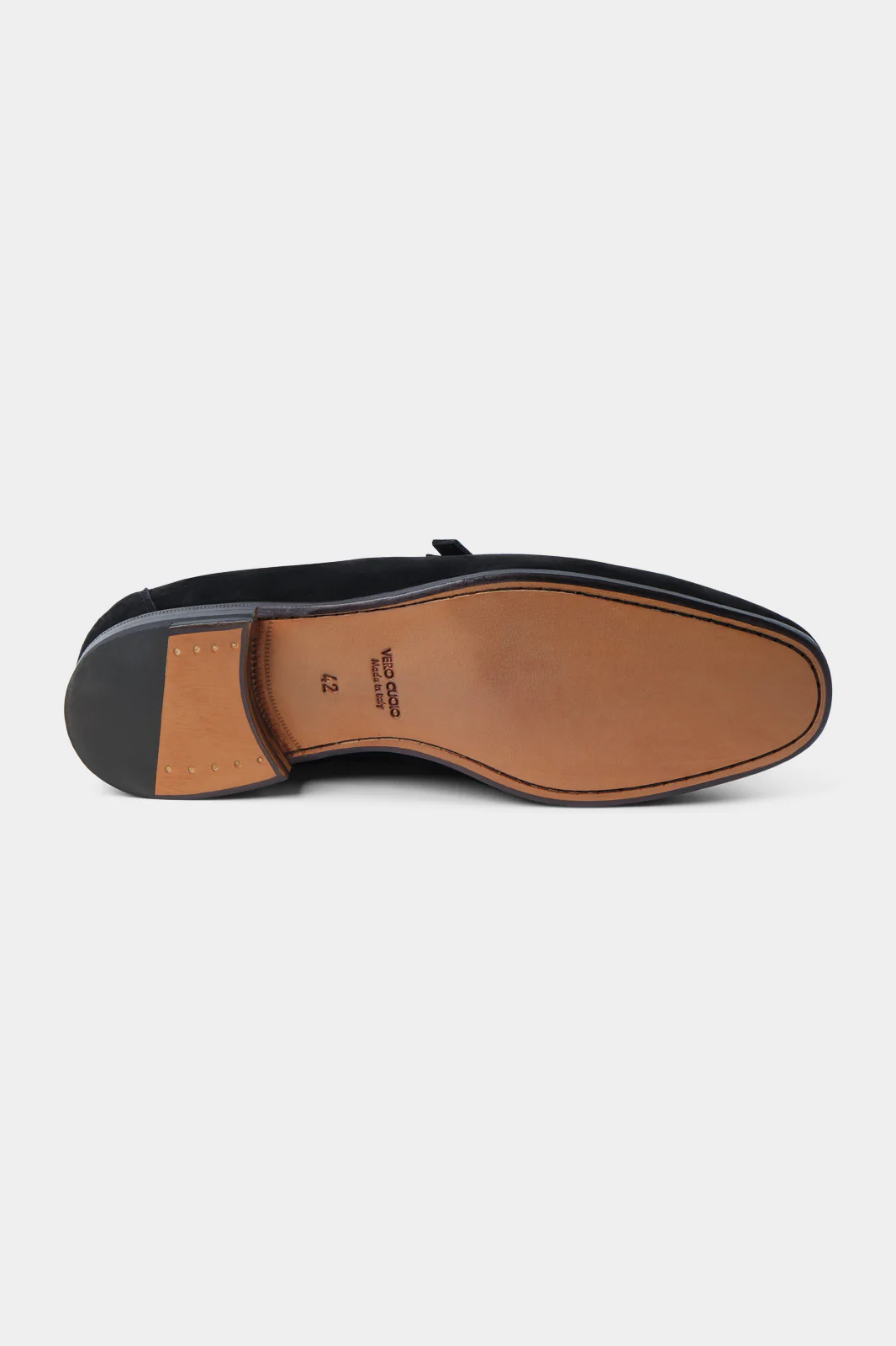 Mocassins en peau avec boucle - Noir - Image 6