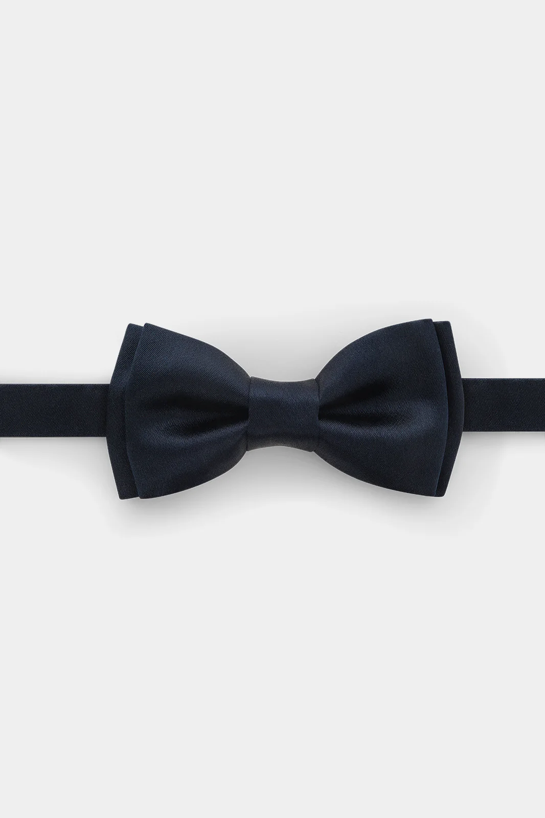 Nœud papillon en 100% soie - Marine
