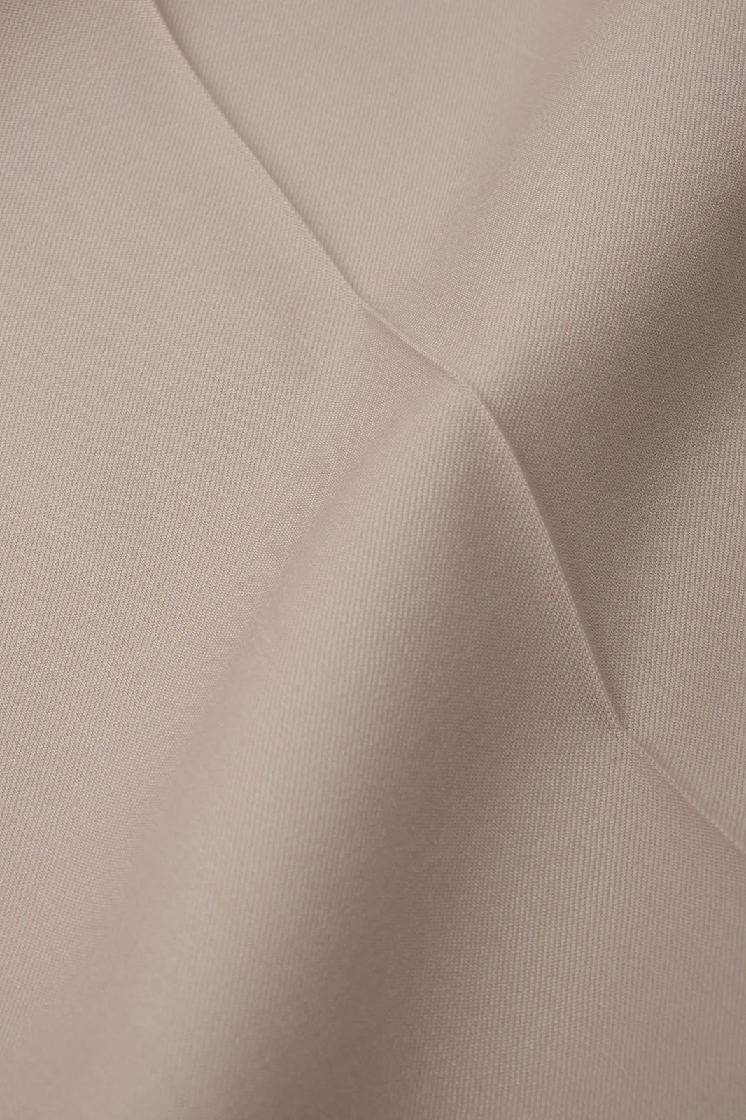 Pantalon à patte de serrage 1 pli - Beige - Image 5