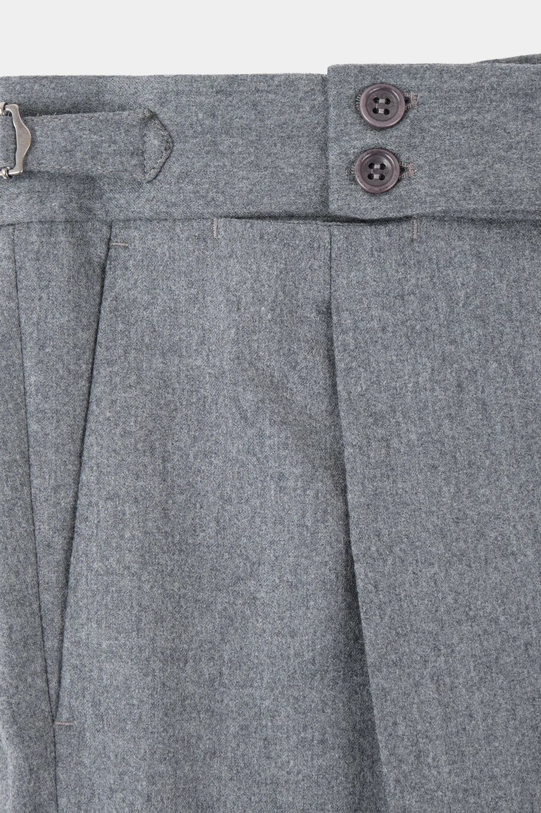 Pantalon à patte de serrage - Gris clair - Image 2