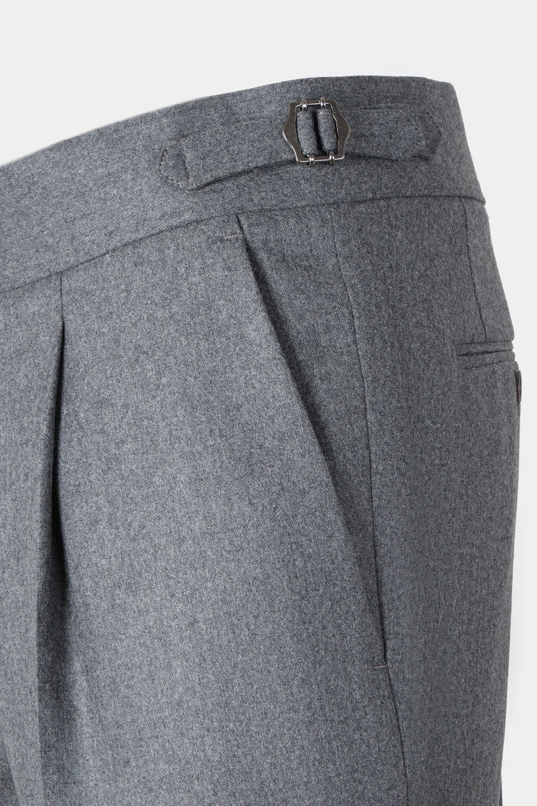 Pantalon à patte de serrage - Gris clair - Image 3