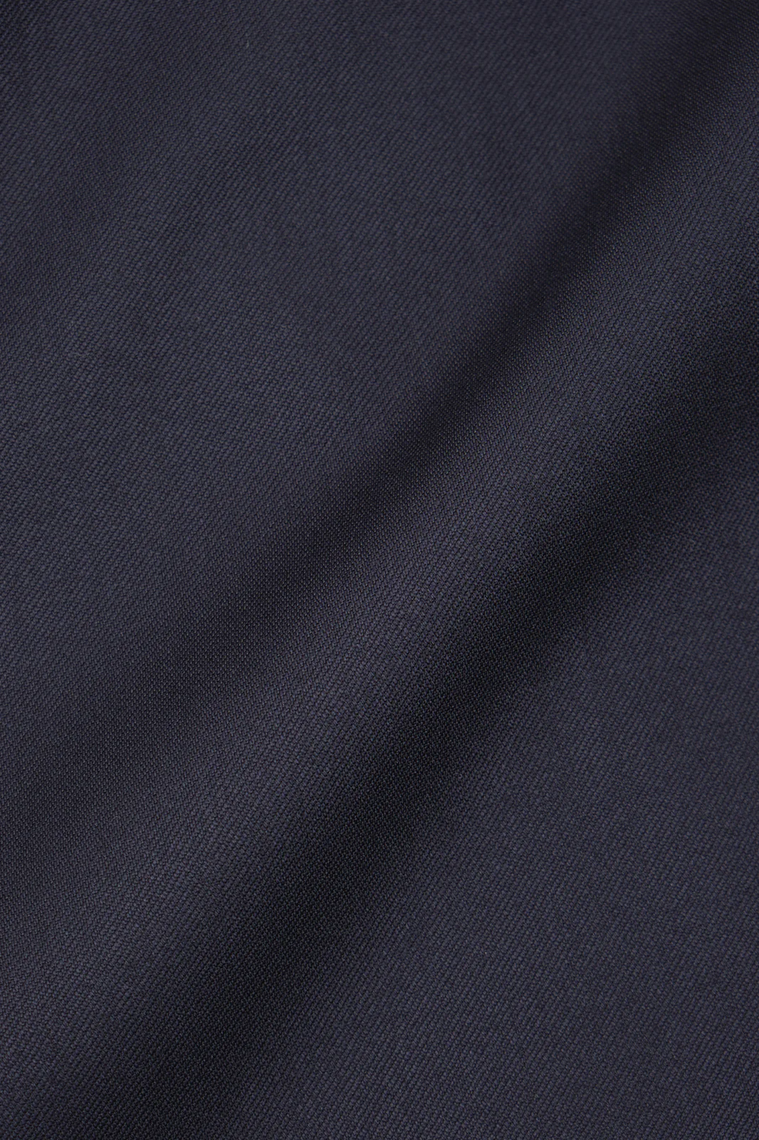 Pantalon à pinces en laine oversize - Marine - Image 6