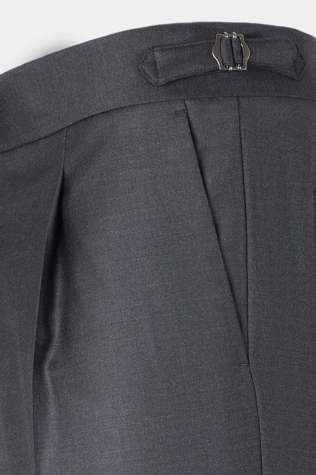 Pantalon à pince oversize - Gris - Image 2