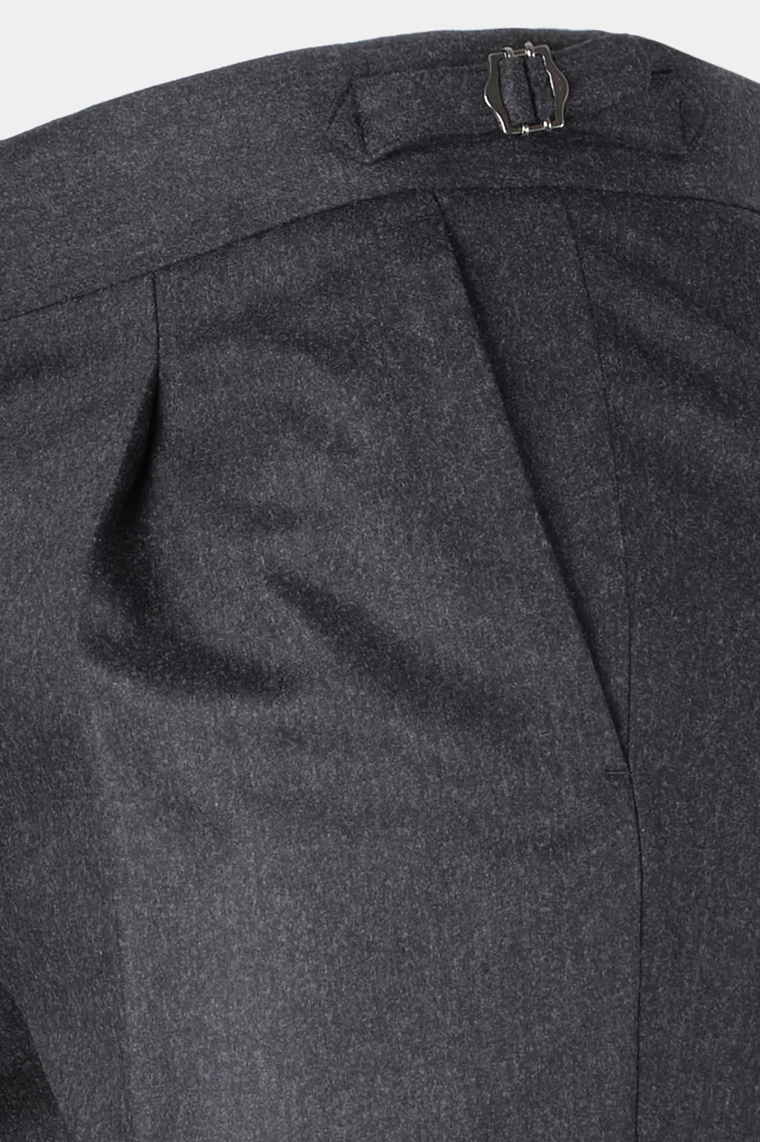 Pantalon à pince oversize - Gris anthracite - Image 4