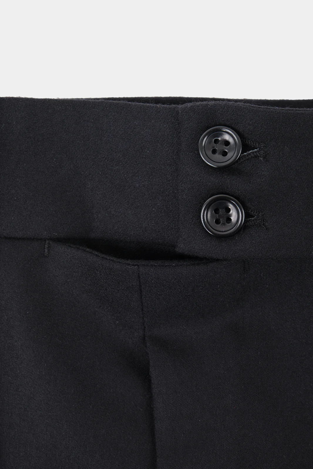 Pantalon à pince oversize - Noir - Image 3