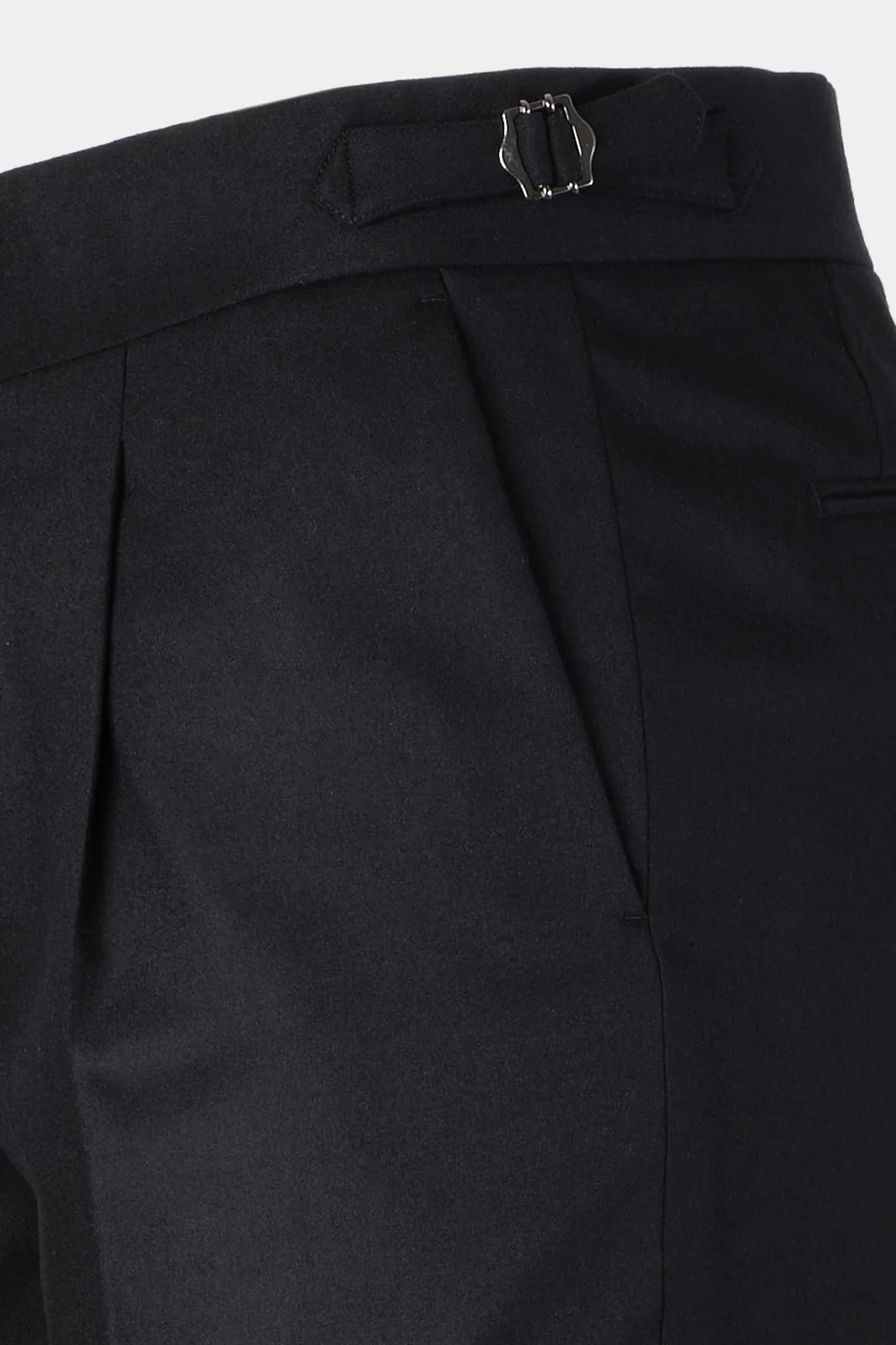 Pantalon à pince oversize - Noir - Image 4