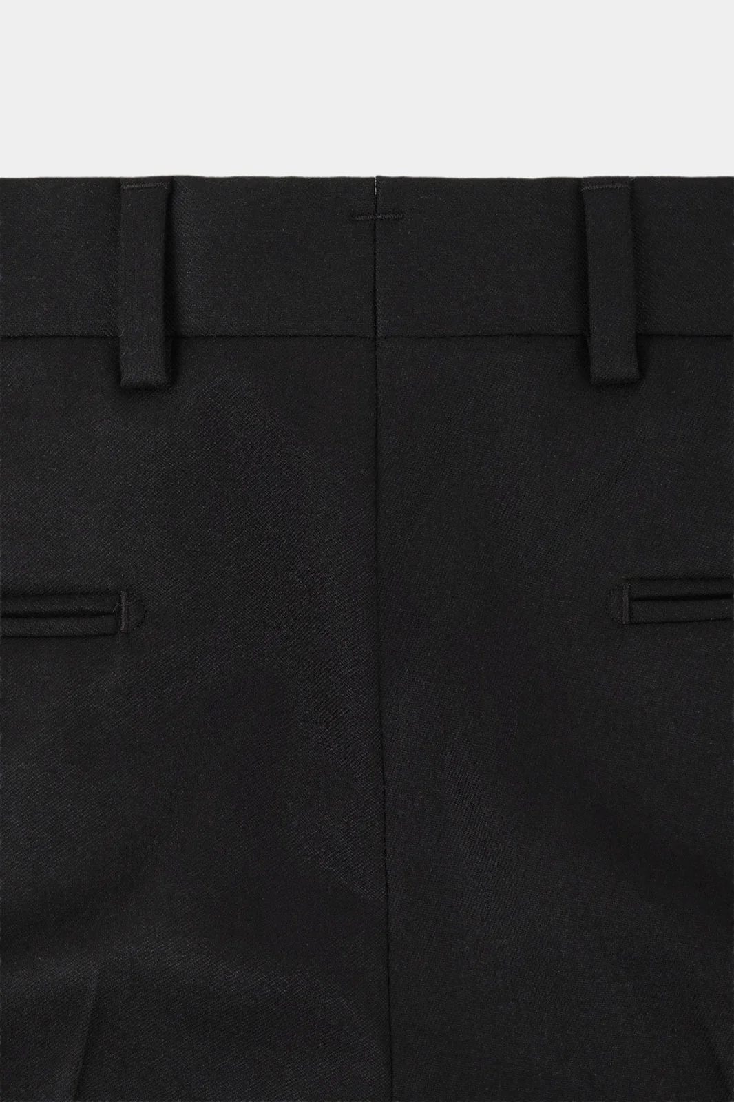 Pantalon classique flanelle - Noir - Image 4