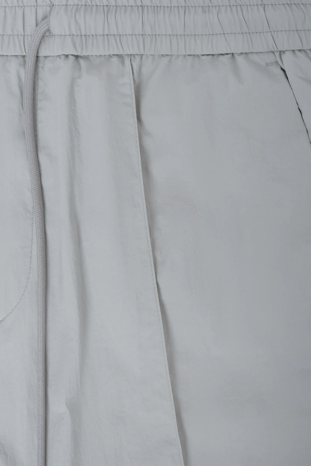 Pantalon Jog Crush en Nylon froissé - Gris - Image 3
