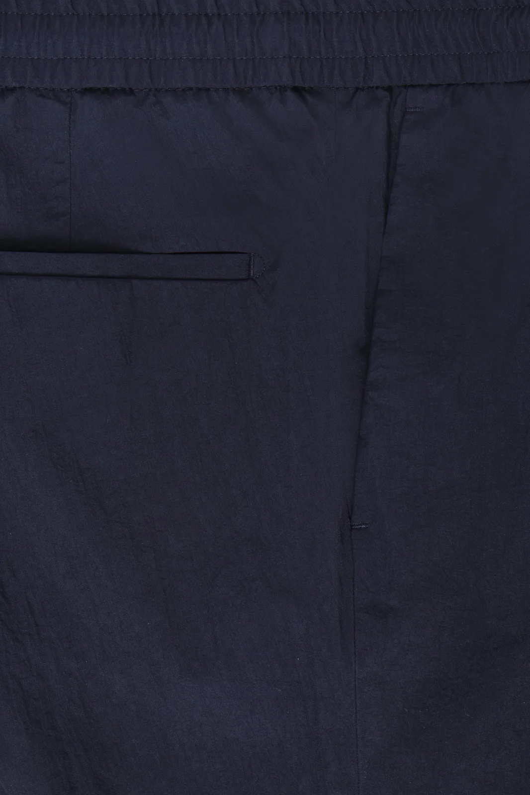 Pantalon Jog Crush en Nylon froissé - Marine - Image 3