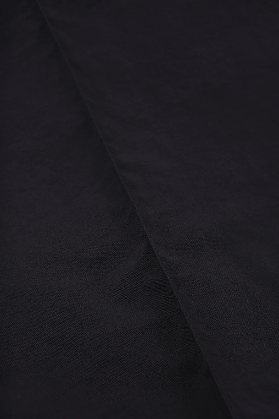Pantalon Jog Crush zippé en Nylon froissé - Noir - Image 3