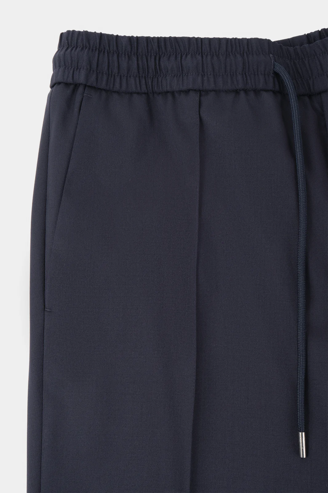 Pantalon jogpant en laine oversize - Marine - Image 4