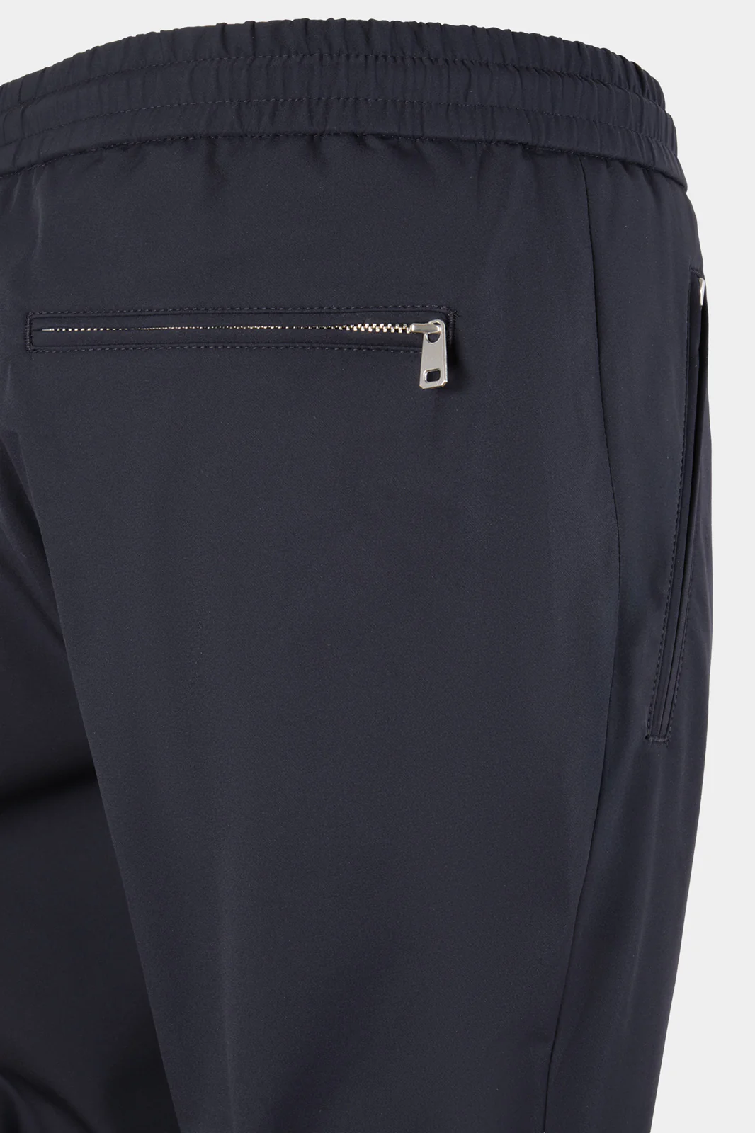 Pantalon jogpant technique poches zippées - Marine - Image 5