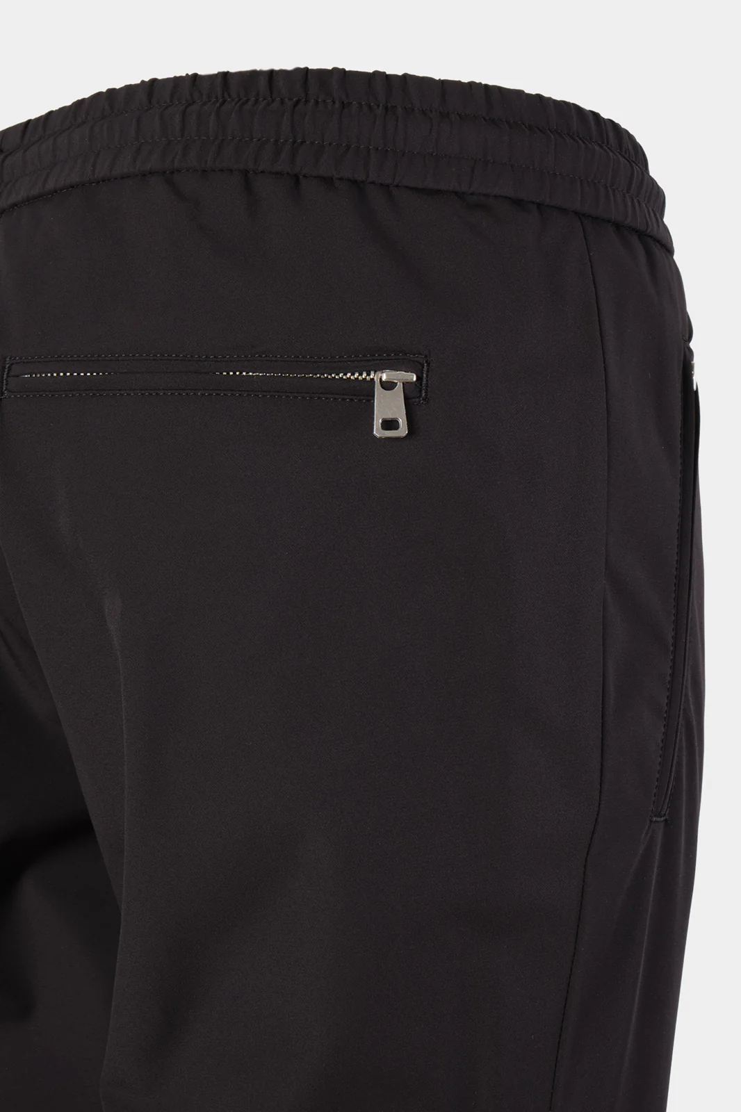 Pantalon jogpant technique poches zippées - Noir - Image 5