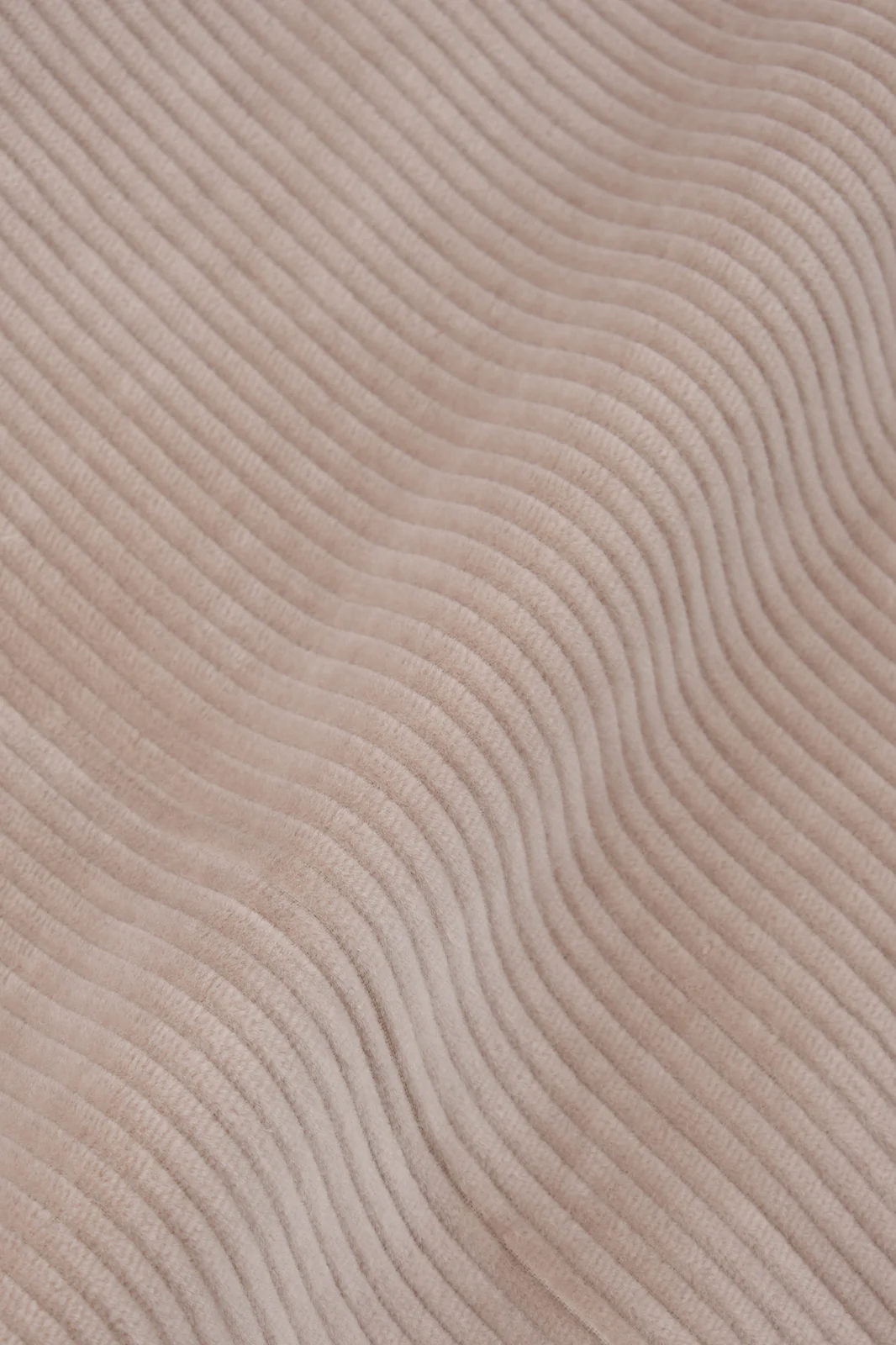 Pantalon large velours côtelé large - Beige clair - Image 5