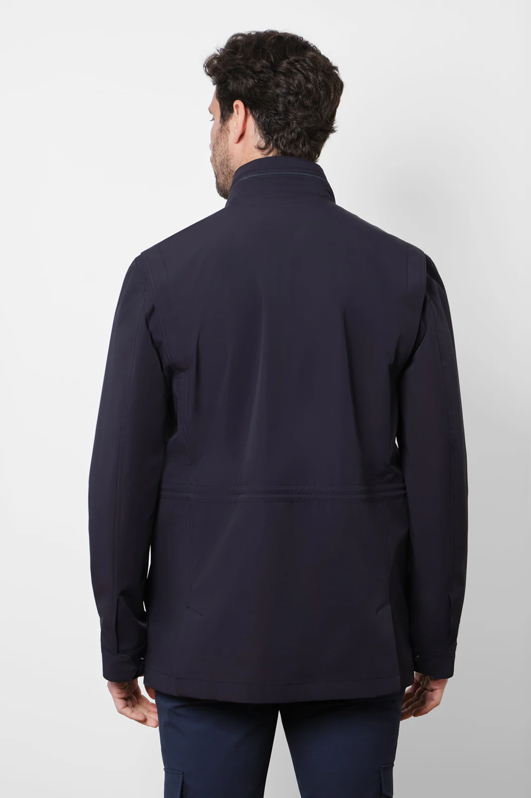 Parka saharienne non doublée - Marine - Image 7