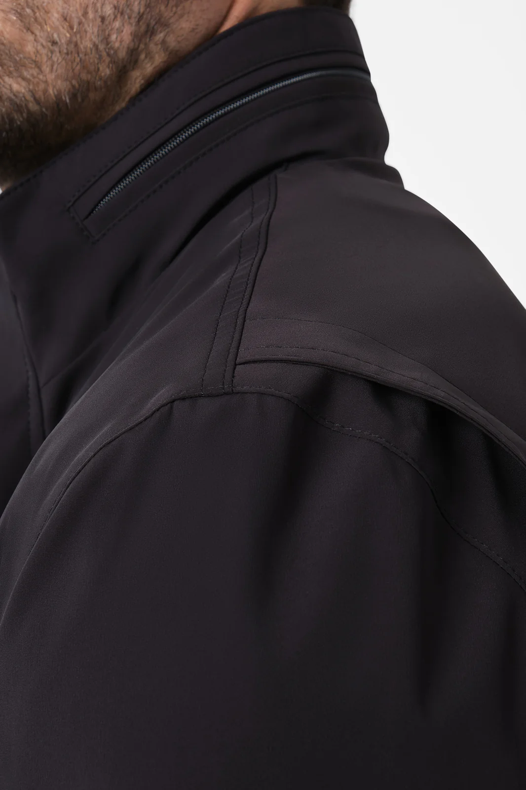 Parka saharienne non doublée - Noir - Image 4