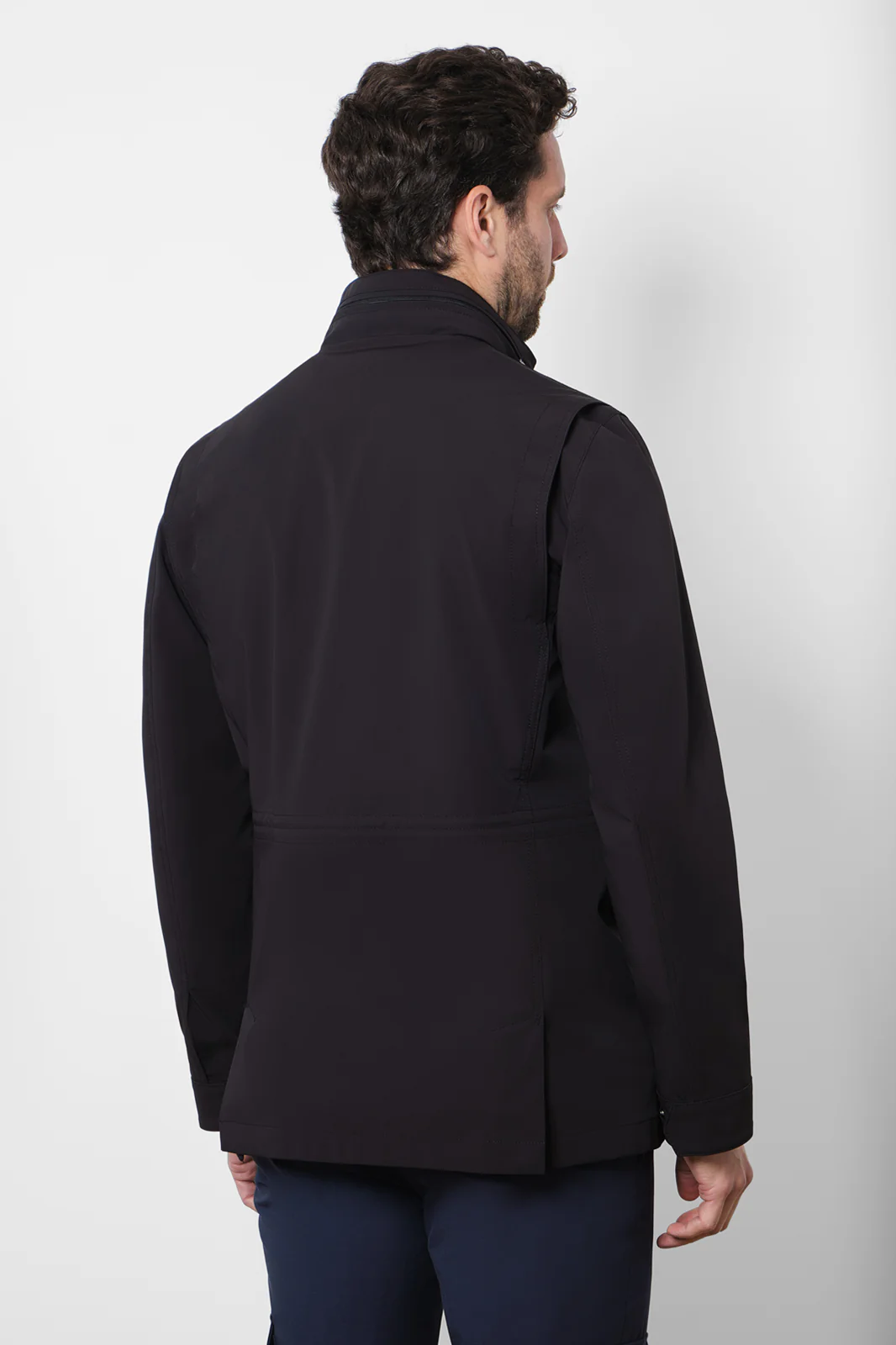 Parka saharienne non doublée - Noir - Image 6