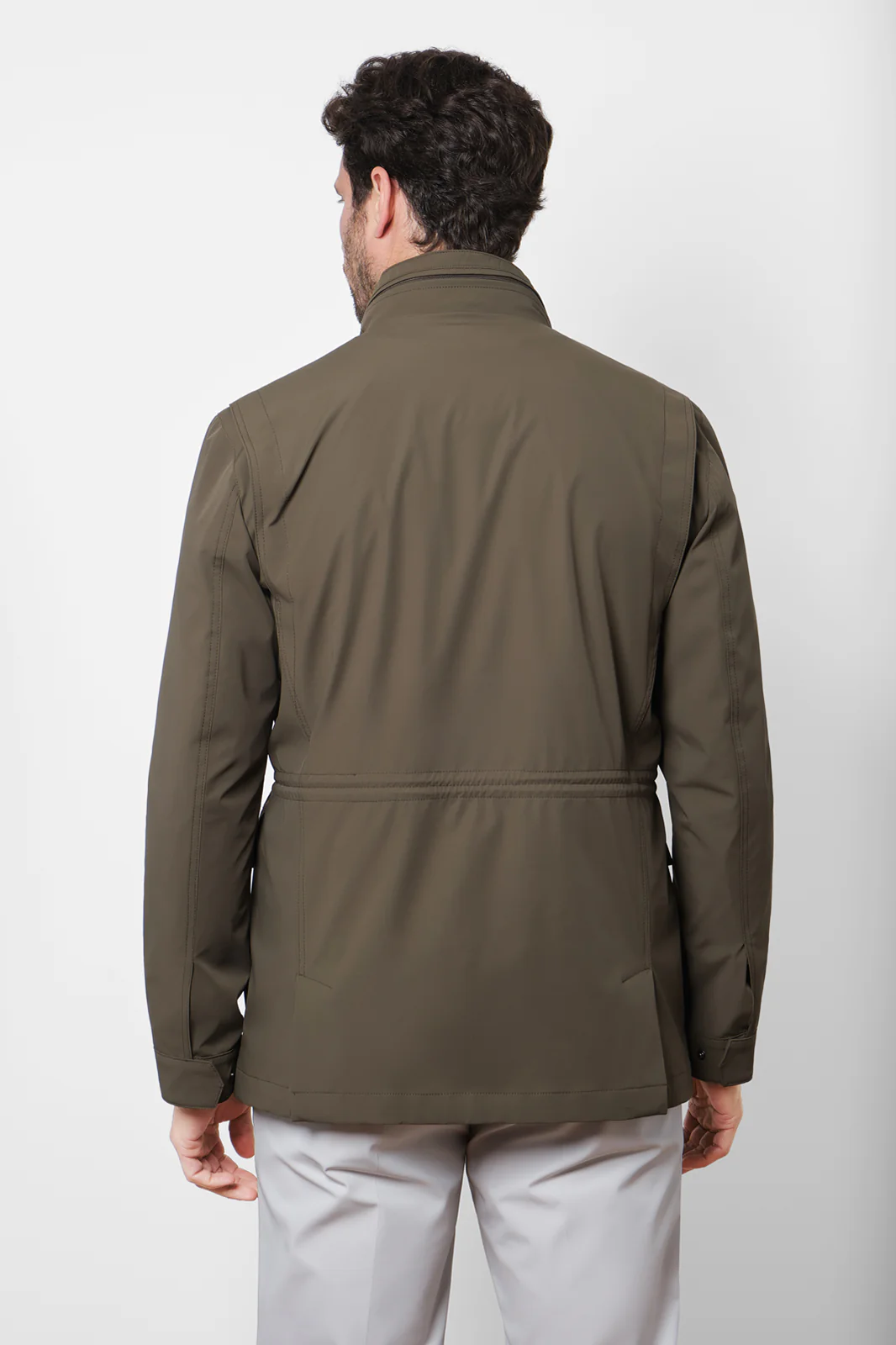 Parka saharienne non doublée - Kaki - Image 6