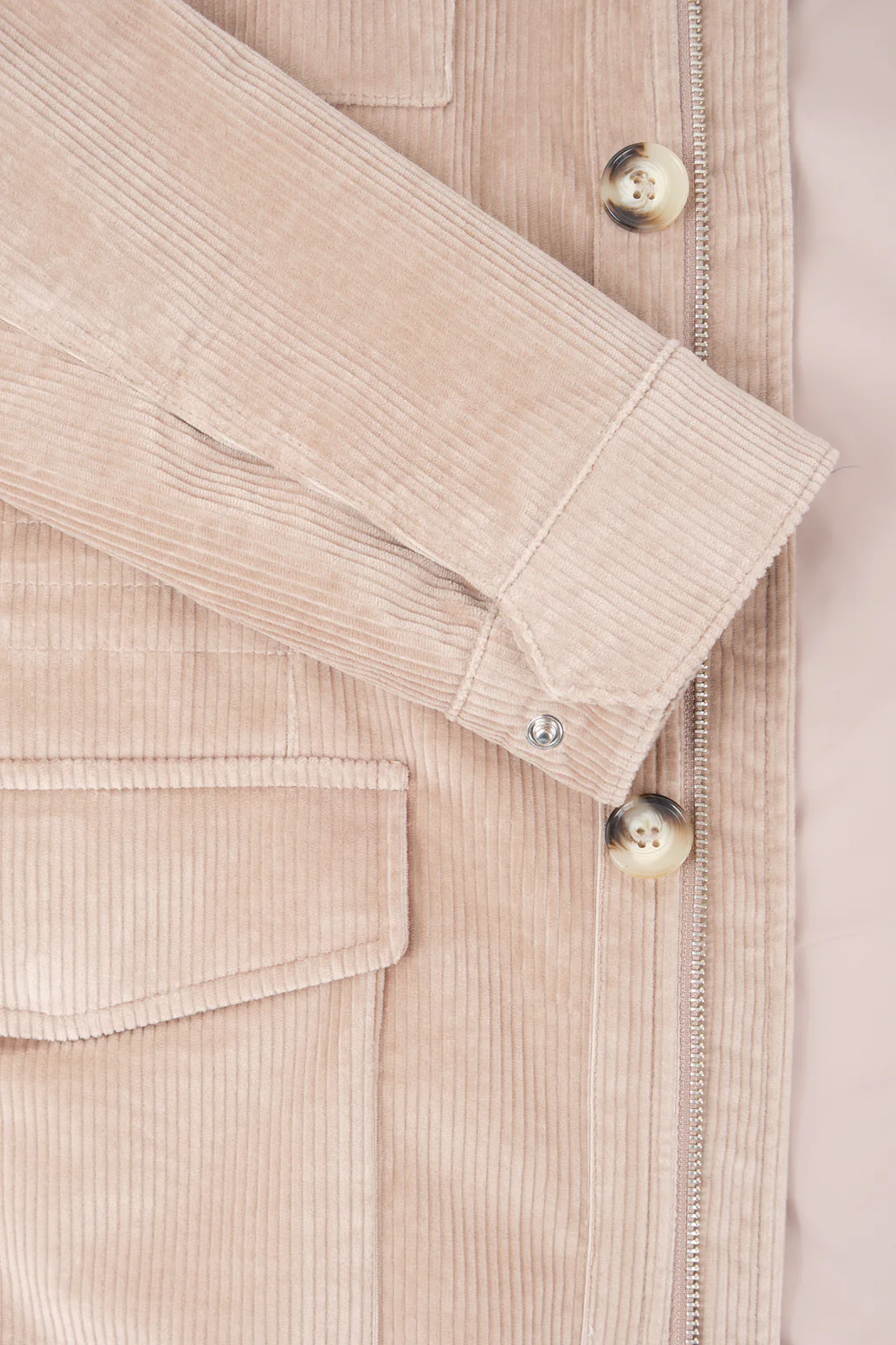 Parka Saharienne velours côtelé - Beige - Image 2