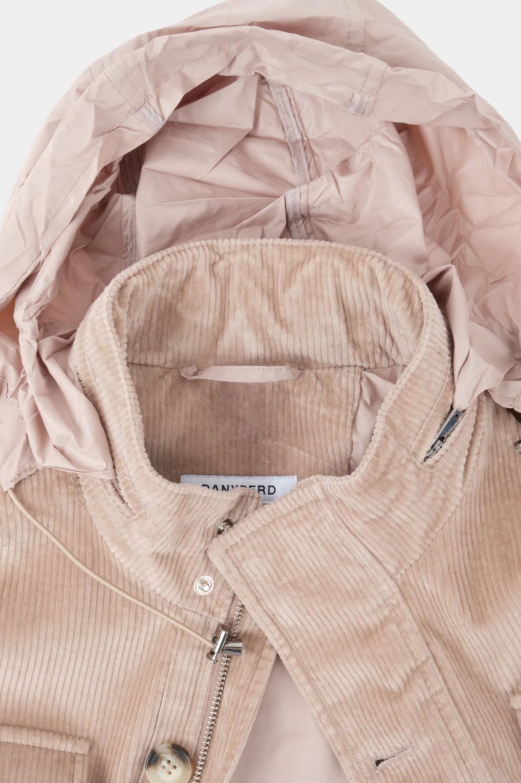 Parka Saharienne velours côtelé - Beige - Image 4