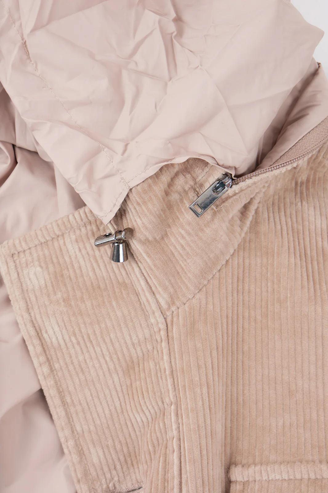 Parka Saharienne velours côtelé - Beige - Image 5