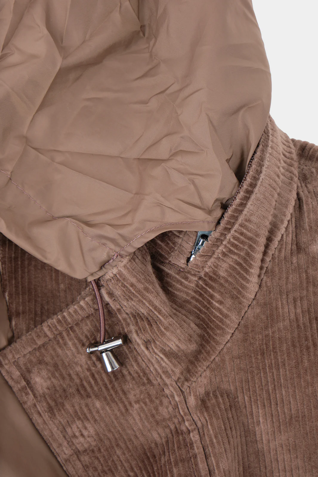 Parka Saharienne velours côtelé - Marron - Image 2