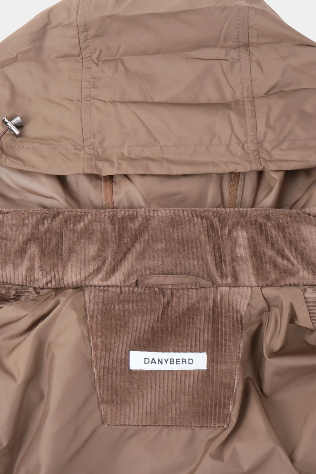Parka Saharienne velours côtelé - Marron - Image 3