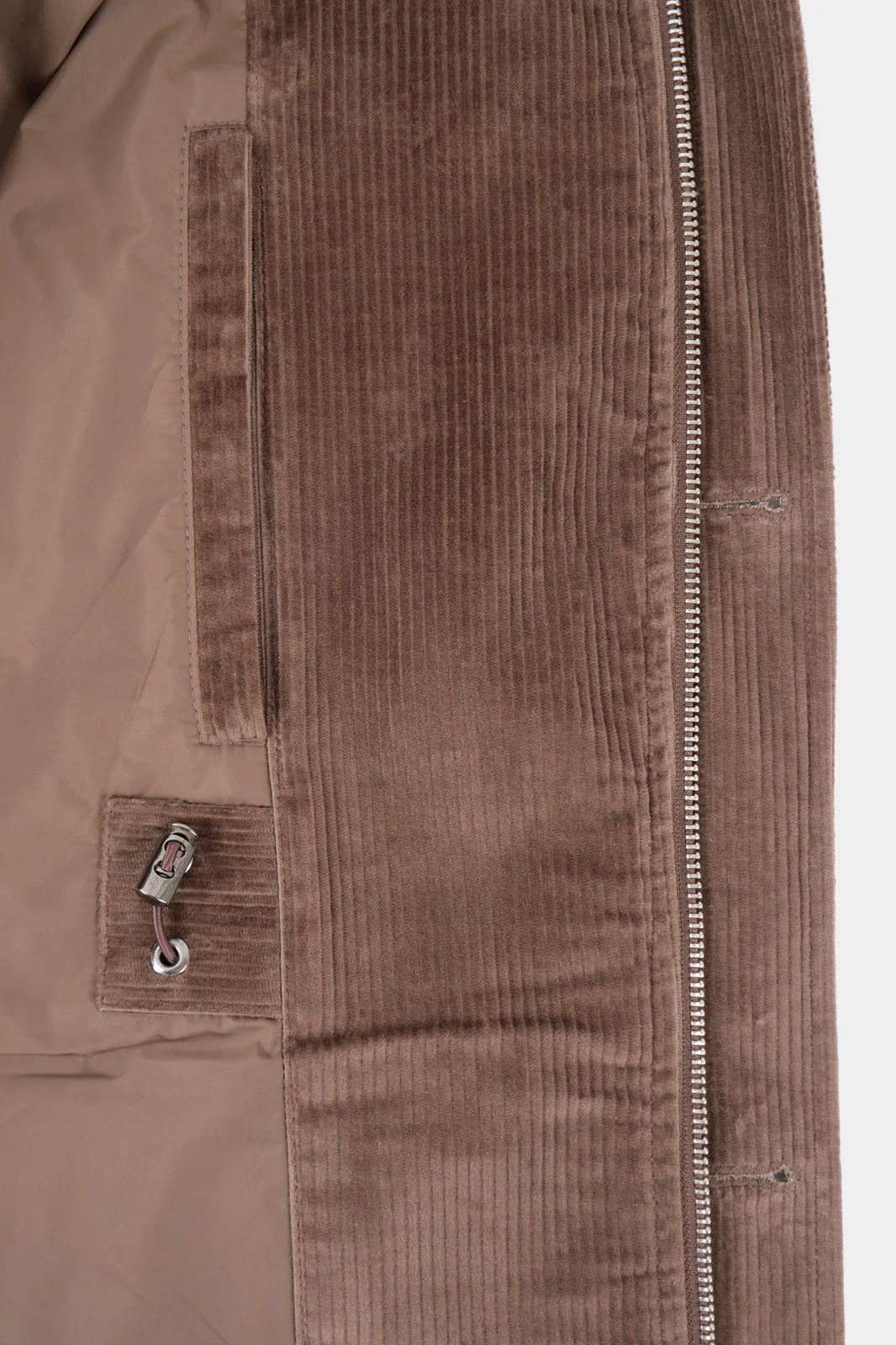 Parka Saharienne velours côtelé - Marron - Image 4