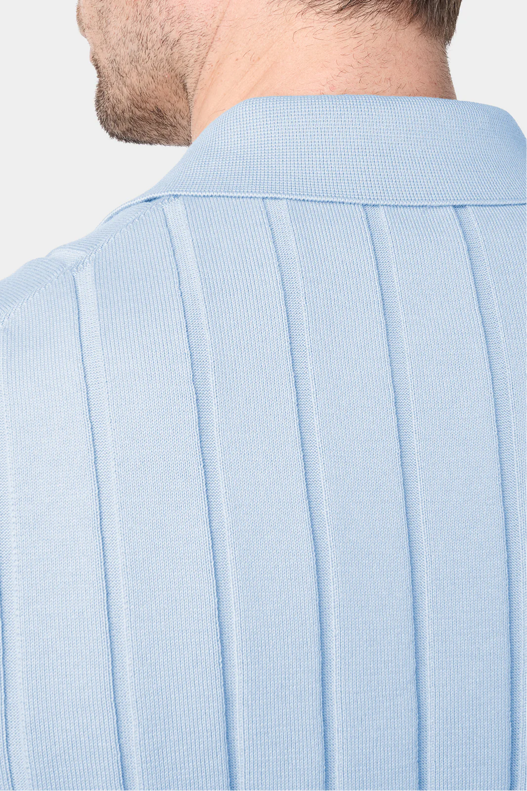 Polo chemise - bleu ciel - Image 5