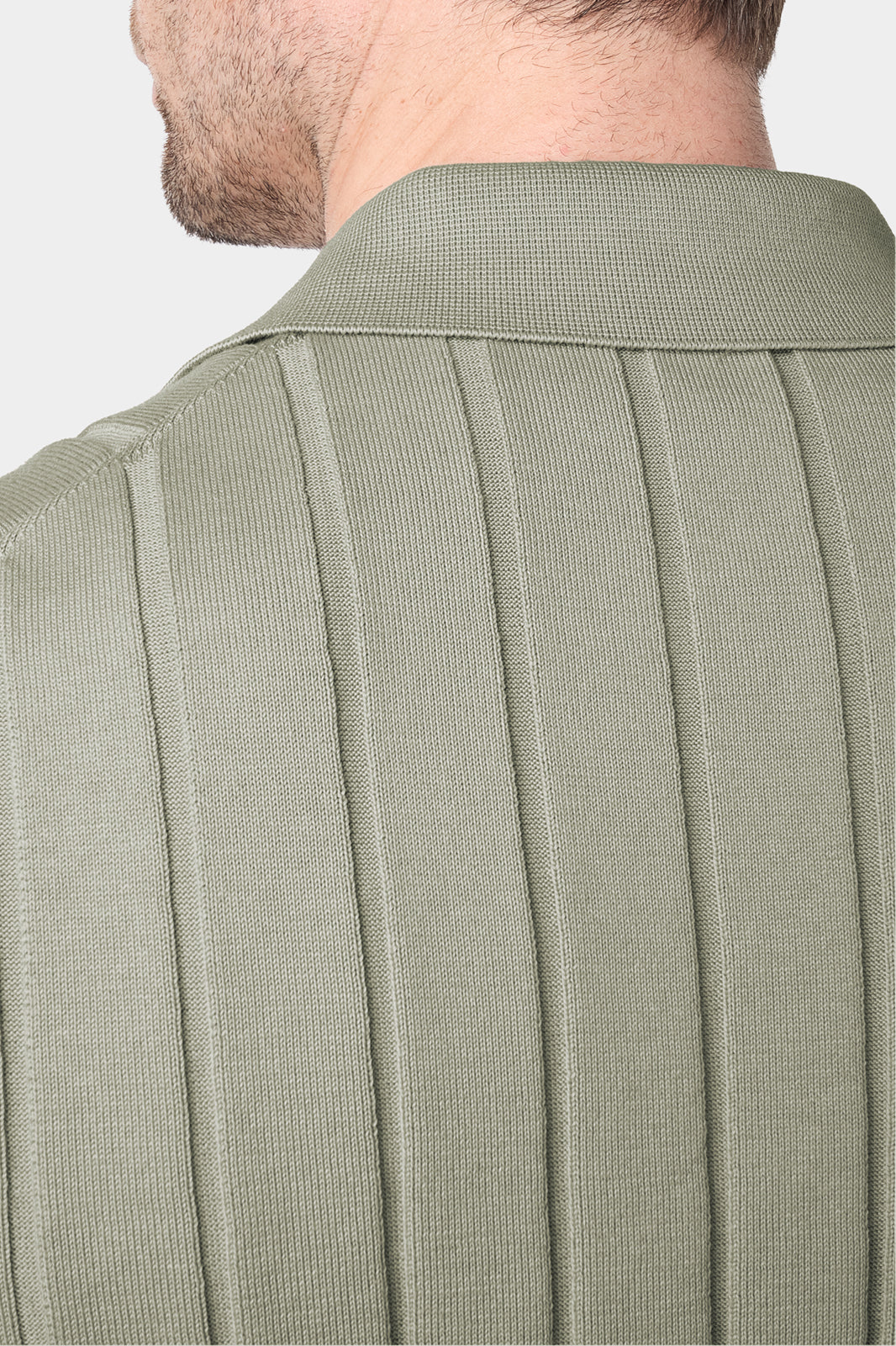 Polo chemise - Sauge - Image 5