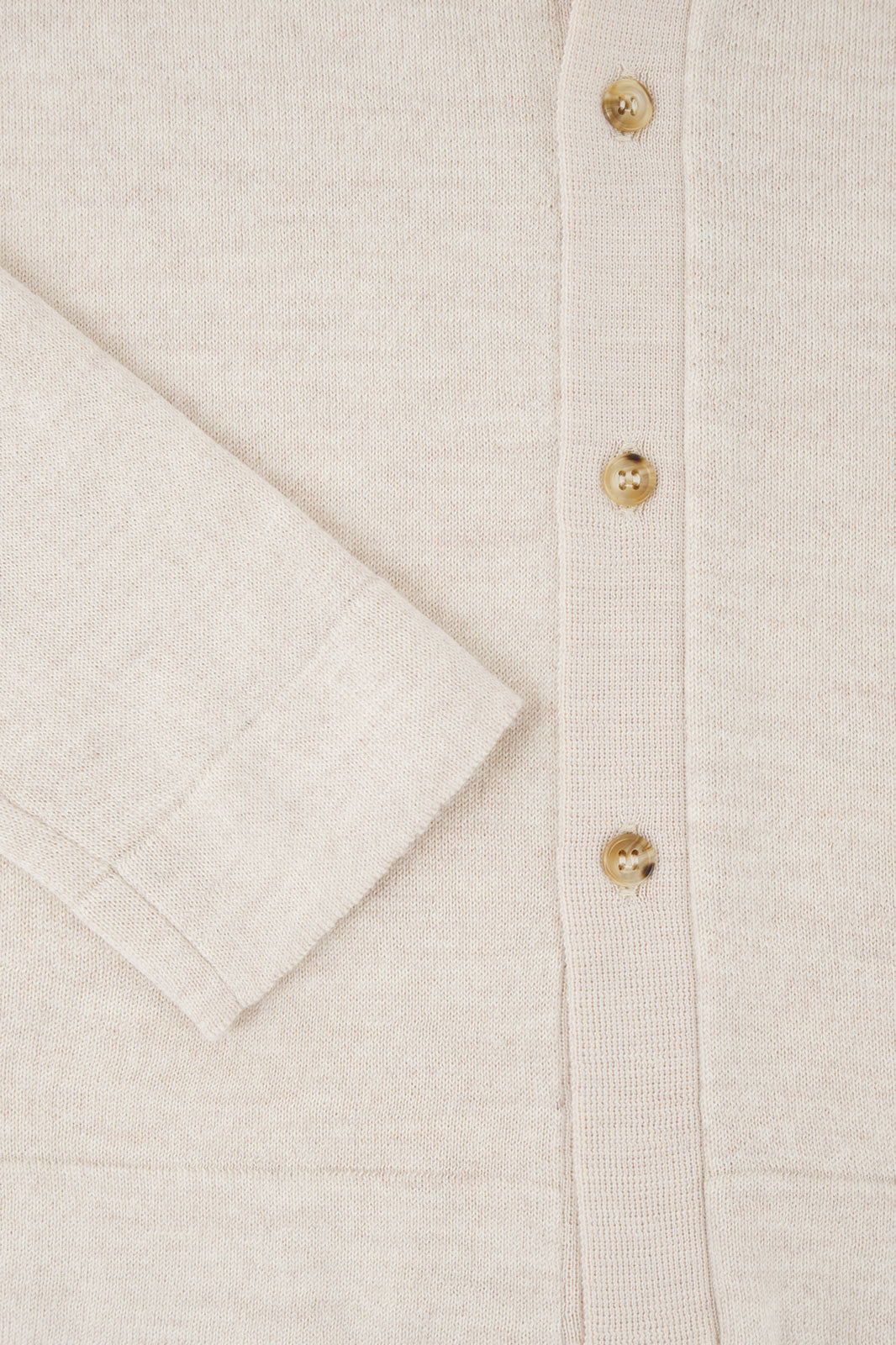 Pull chemise - Beige - Image 3