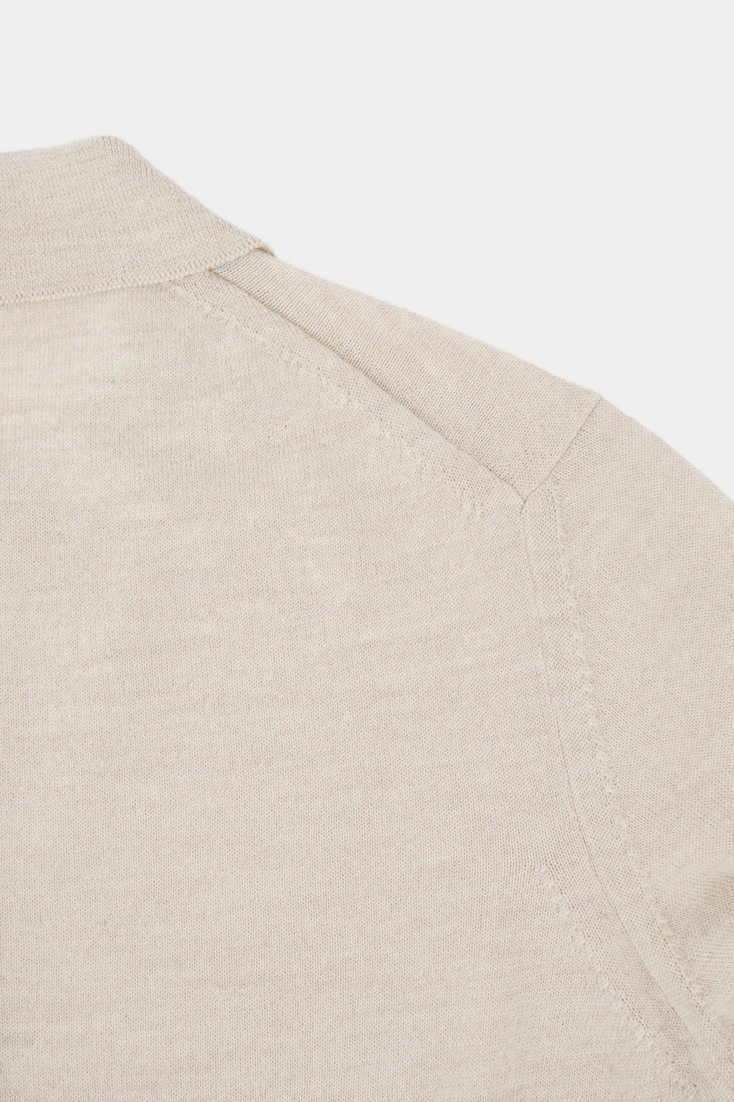 Pull chemise - Beige - Image 5