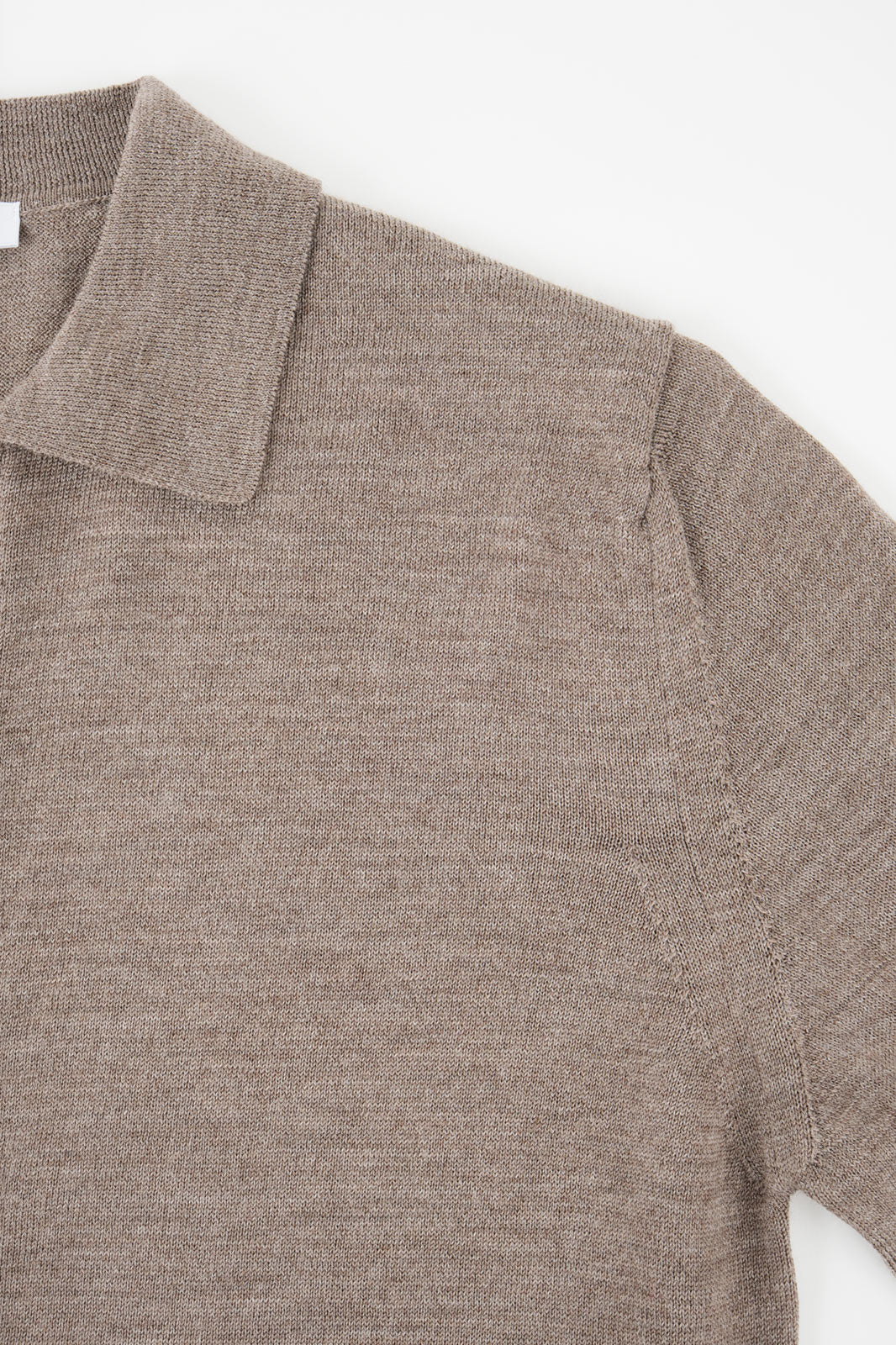 Pull chemise - Taupe - Image 4