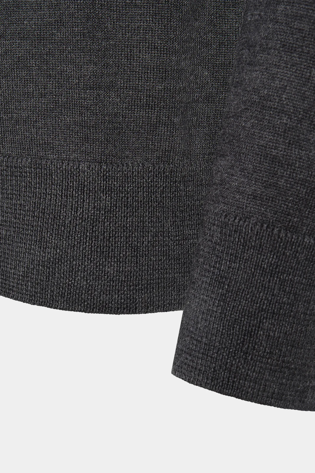 Pull col polo - Gris Anthracite - Image 3