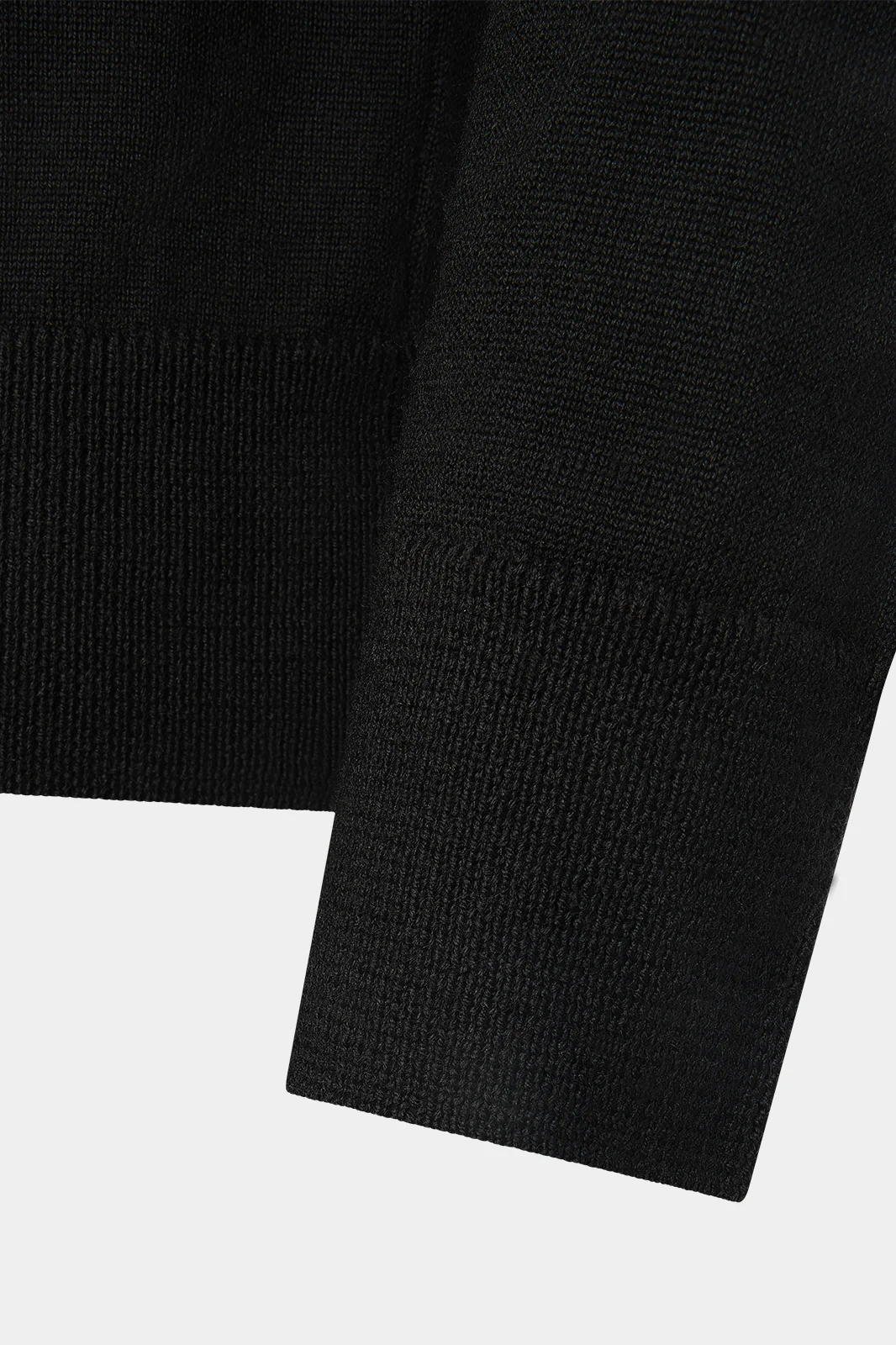 Pull col polo - Noir - Image 3