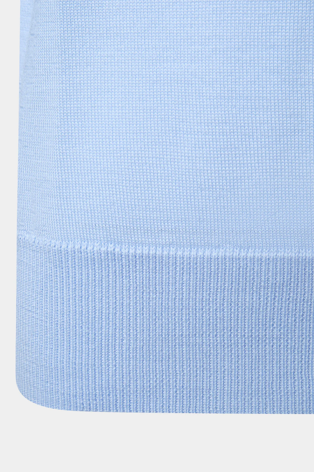 Pull col rond - Bleu ciel - Image 3