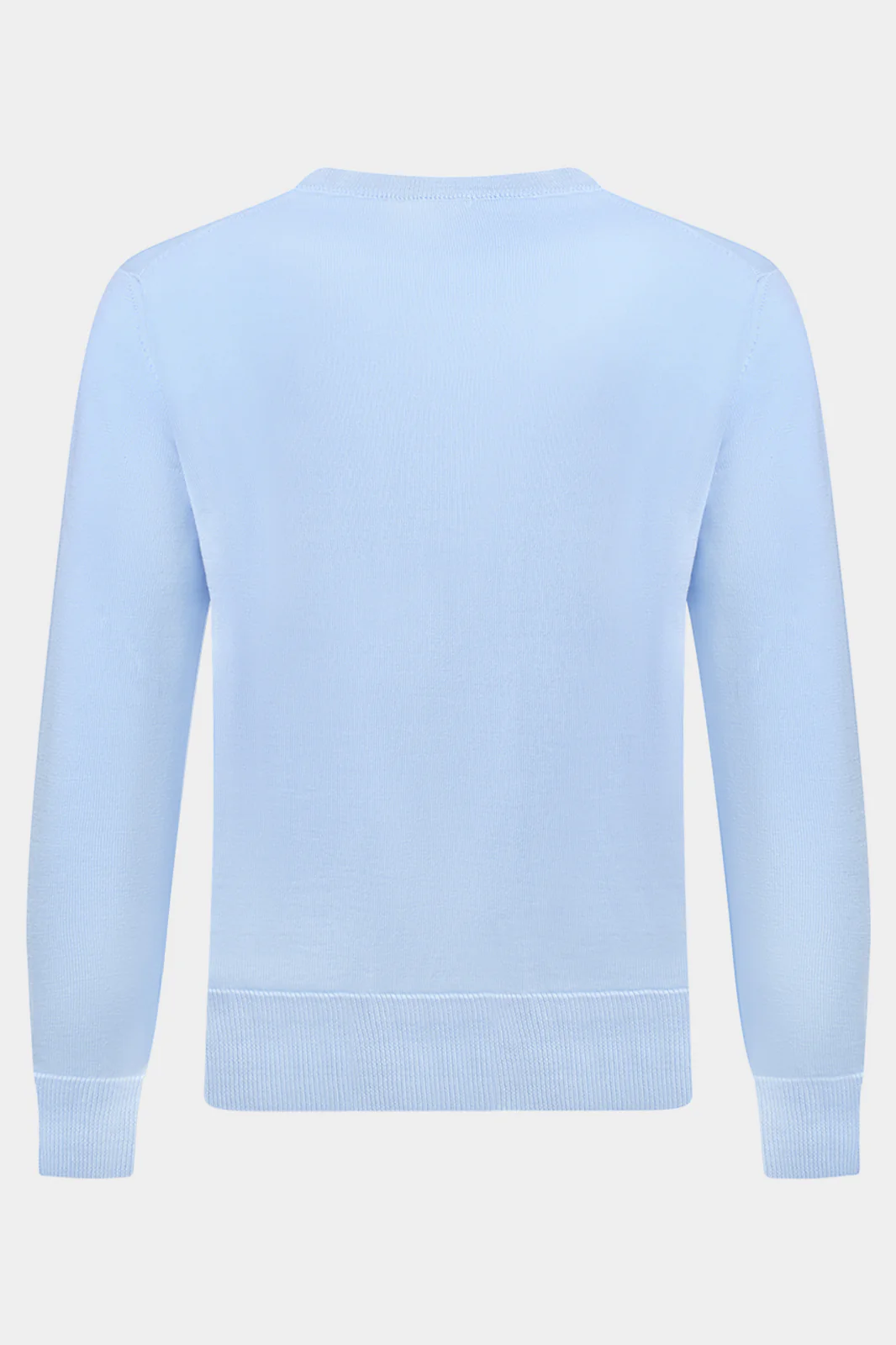 Pull col rond - Bleu ciel - Image 4