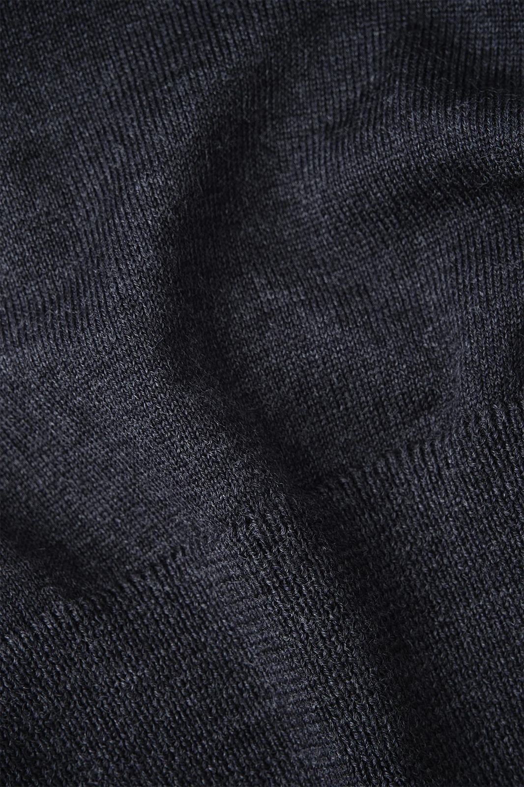 Pull col roulé - Gris anthracite - Image 4