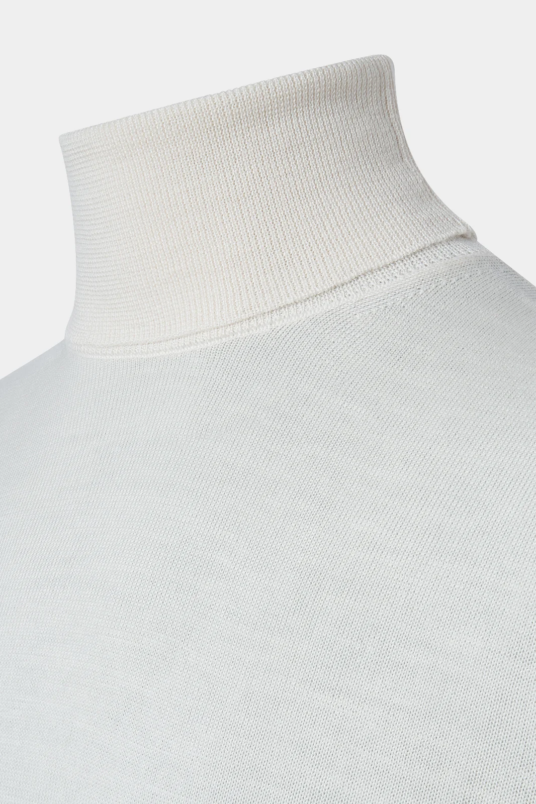 Pull col roulé - Lait - Image 2