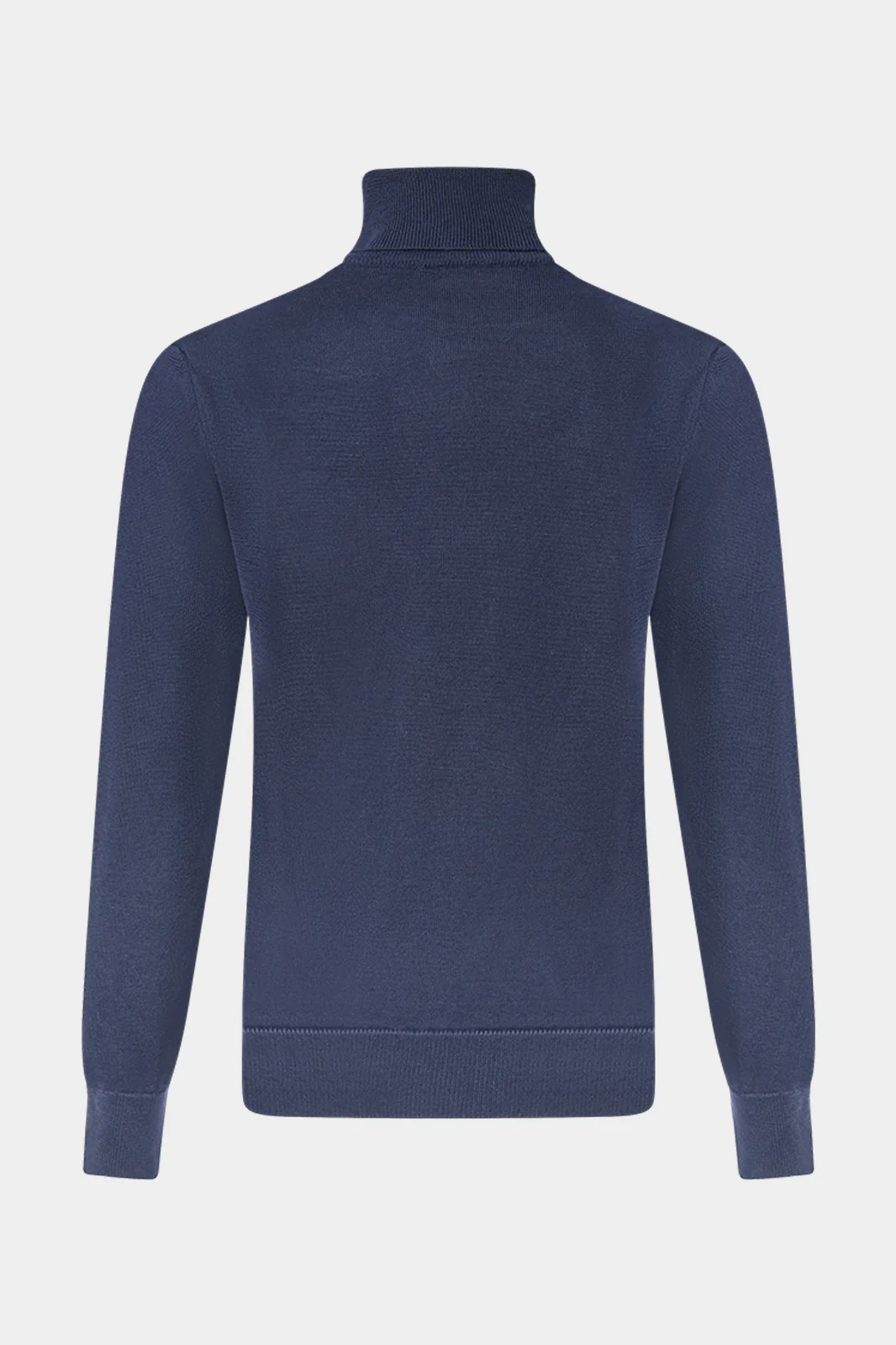 Pull col roulé - Marine - Image 4