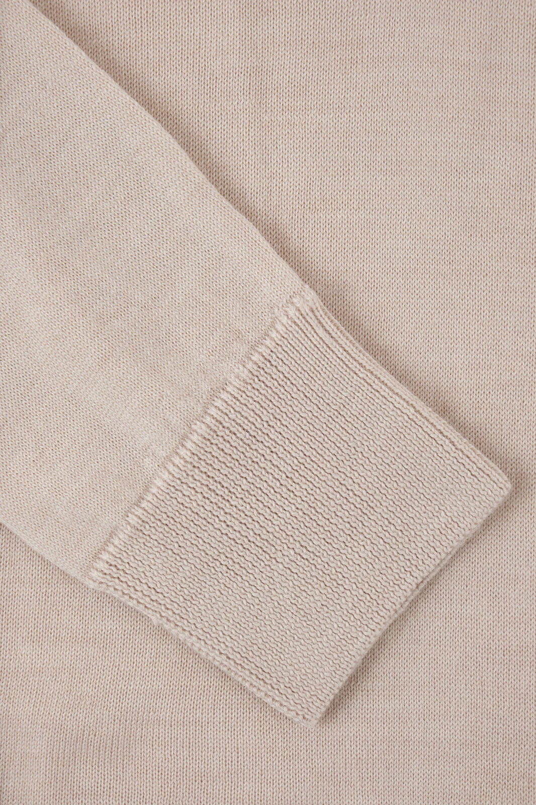 Pull col V - Beige - Image 4