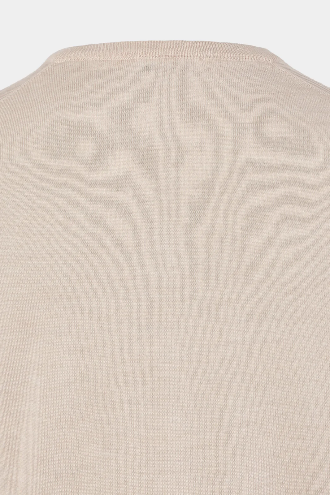 Pull col V - Beige - Image 5