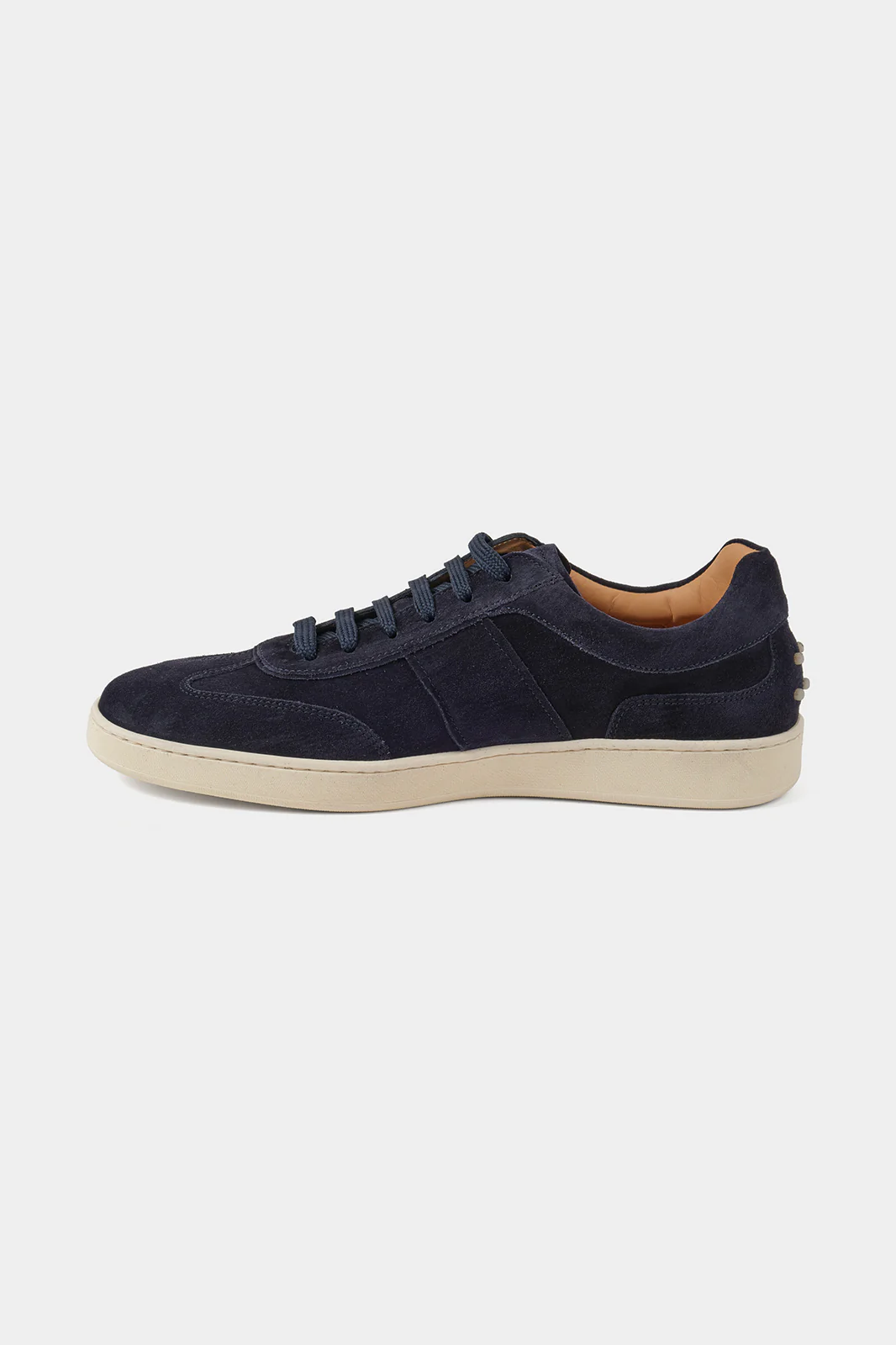 Sneakers en peau à picots - Bleu - Image 4