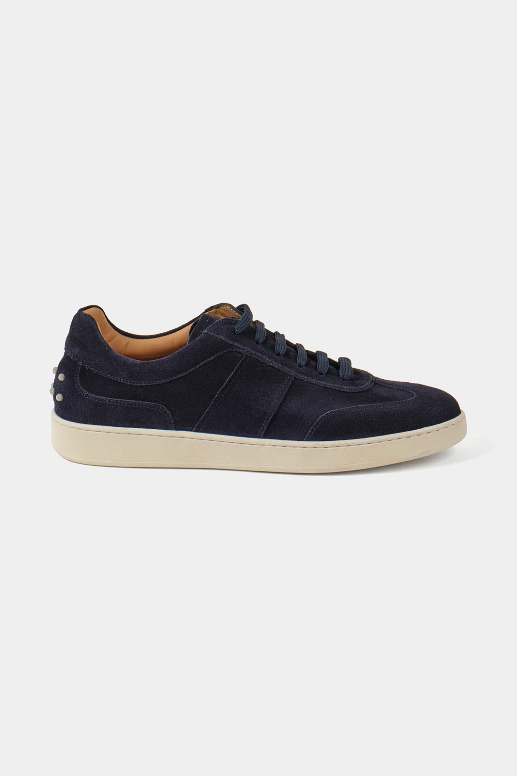 Sneakers en peau à picots - Bleu - Image 5