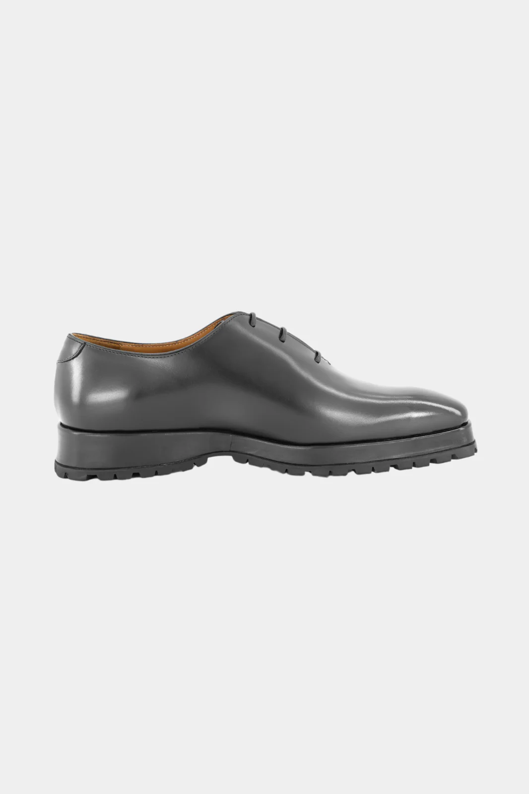 Souliers à lacets patiné - Noir - Image 4