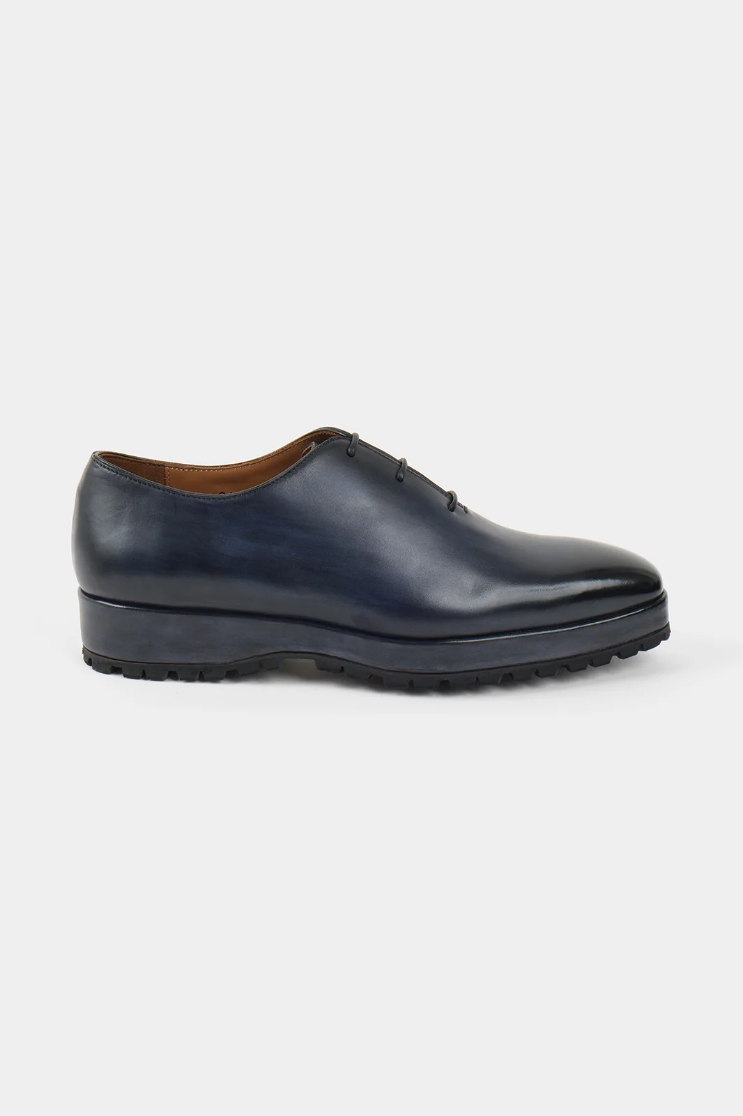 Souliers à lacets patiné - Bleu - Image 4