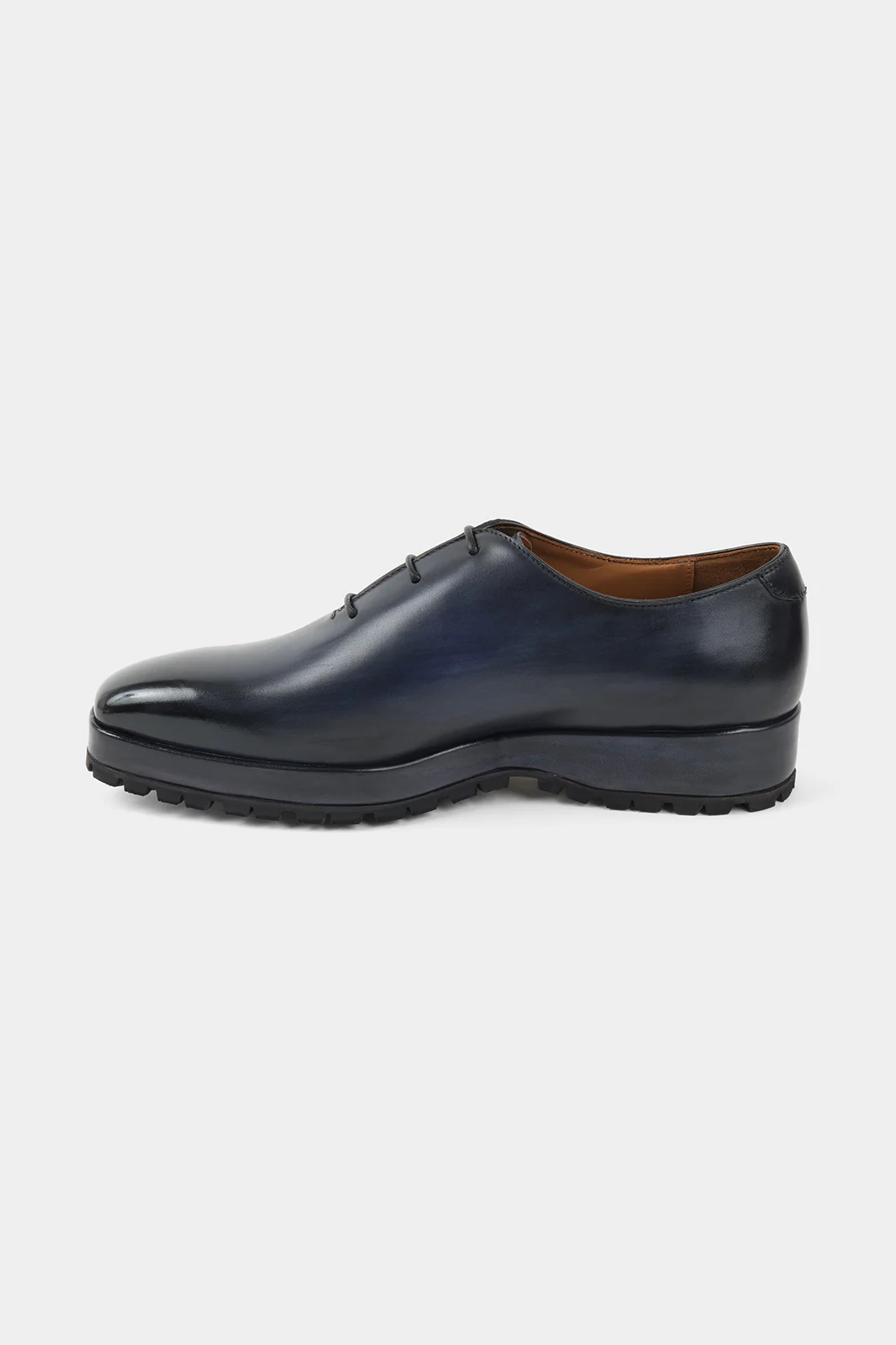 Souliers à lacets patiné - Bleu - Image 5