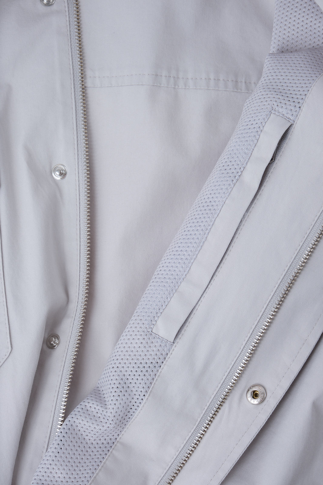 Surchemise en coton - Gris - Image 4